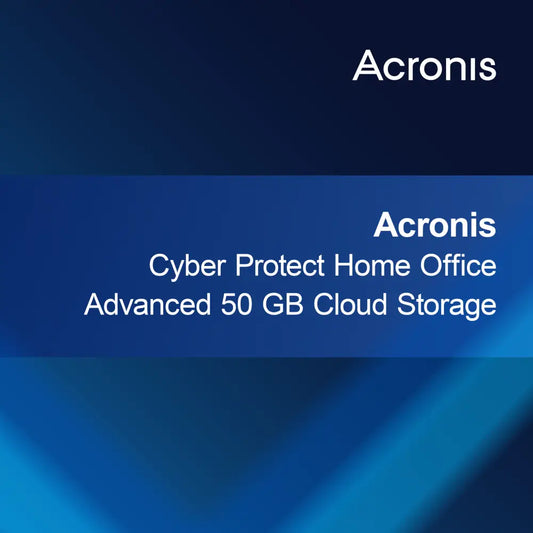 Acronis Cyber Protect Home Office Advanced 50 GB cloudové úložisko