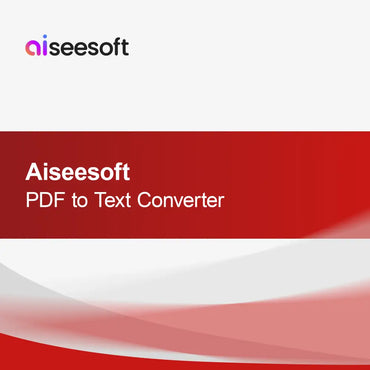 Aiseesoft PDF na textový konvertor