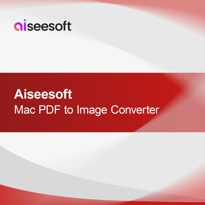 Aiseesoft Mac PDF na obrázok konvertor