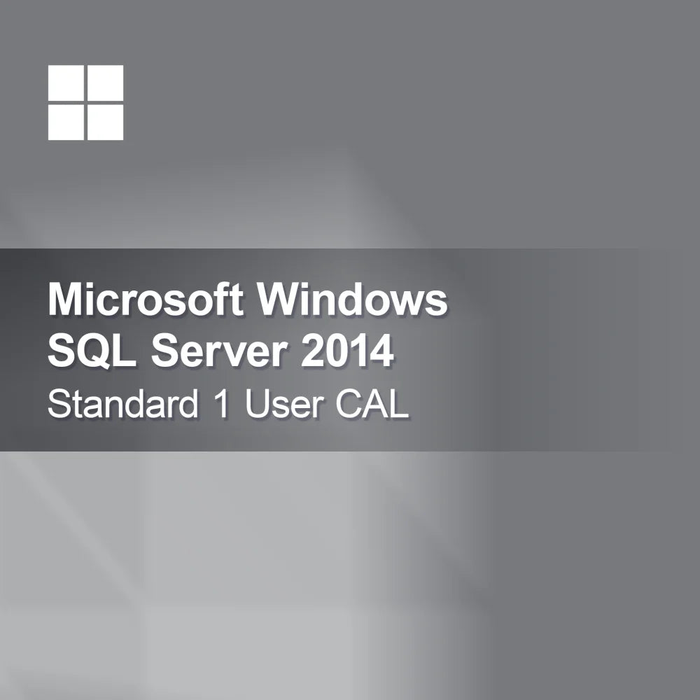 Microsoft SQL Server 2014 Standard 1 používateľská CAL licencia